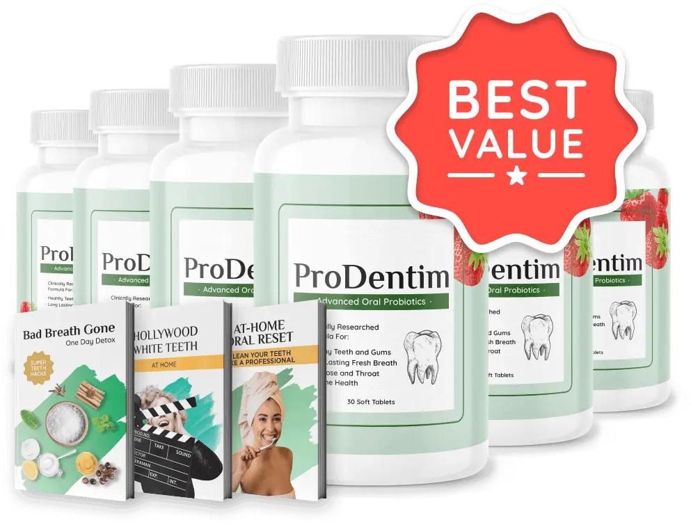 ProDentim 6 pack with maximum discount offer